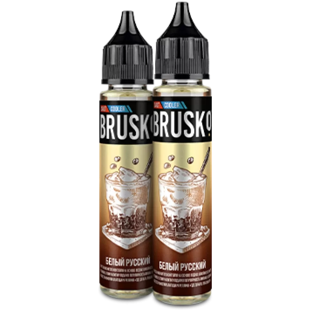 Жидкость Brusko Salt 30 мл. 50 мг. - Белый русский