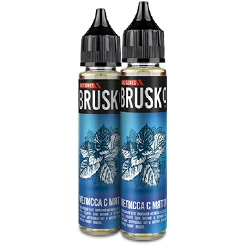 Жидкость Brusko Salt 30 мл. 50 мг. - Мелисса с мятой