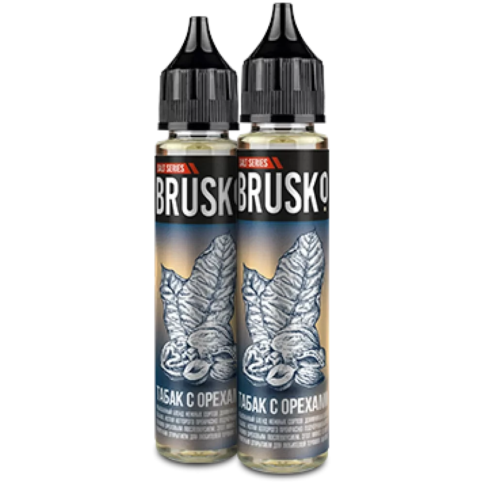 Жидкость Brusko Salt 30 мл. 50 мг. - Табак с орехами