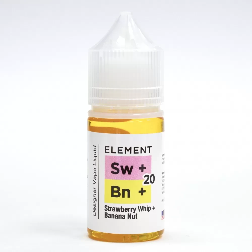 Жидкость Element 30 мл. 20 мг. - Strawberry Whip + Banana Nut