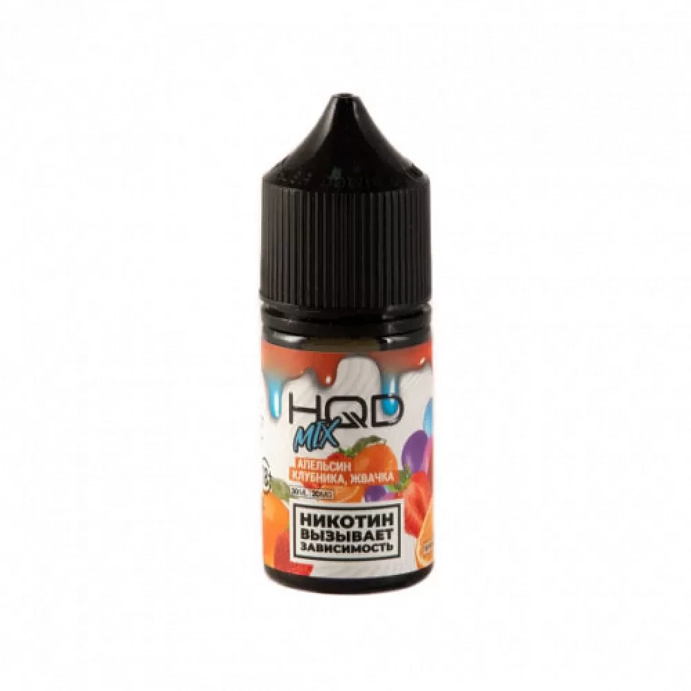 Жидкость HQD Premium Mix IT №20, 30 ml - Апельсин, клубника, жвачка