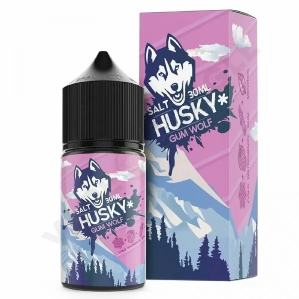 Жидкость Husky Malaysian Salt 30 мл. 20 мг. - Gum Wolf